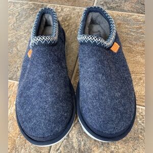NEW!!! Tasman Wool Slippers- Blue, Men’s Size 9